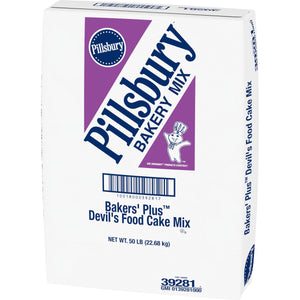 Bakers Plus Devils Food Cake Mix Pillsbury