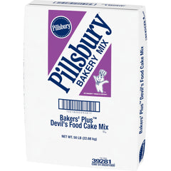 Bakers Plus Devils Food Cake Mix Pillsbury