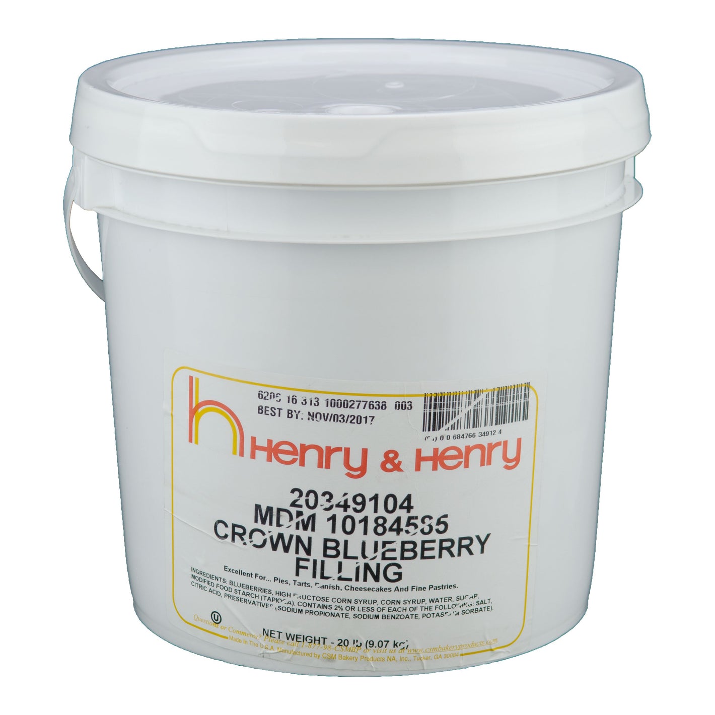 Crown Blueberry Filling / H&H