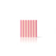 Domino square white/pink