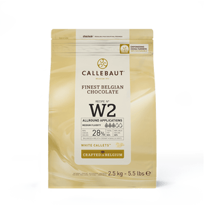 Finest Belgian Chocolate White Callets W2 - Callebaut