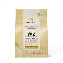 Finest Belgian Chocolate White Callets W2 - Callebaut