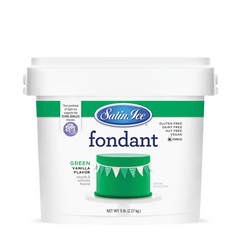 Satin Ice Fondant - GREEN vanilla