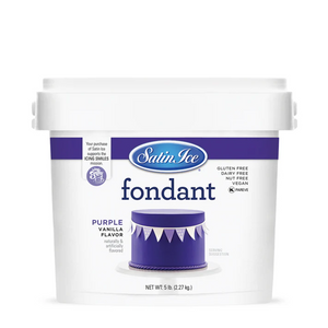 Satin Ice Fondant - PURPLE  vanilla