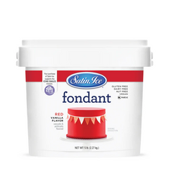 Satin Ice Fondant - RED  vanilla