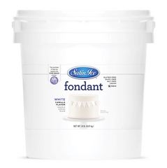 Satin Ice Fondant - WHITE vanilla