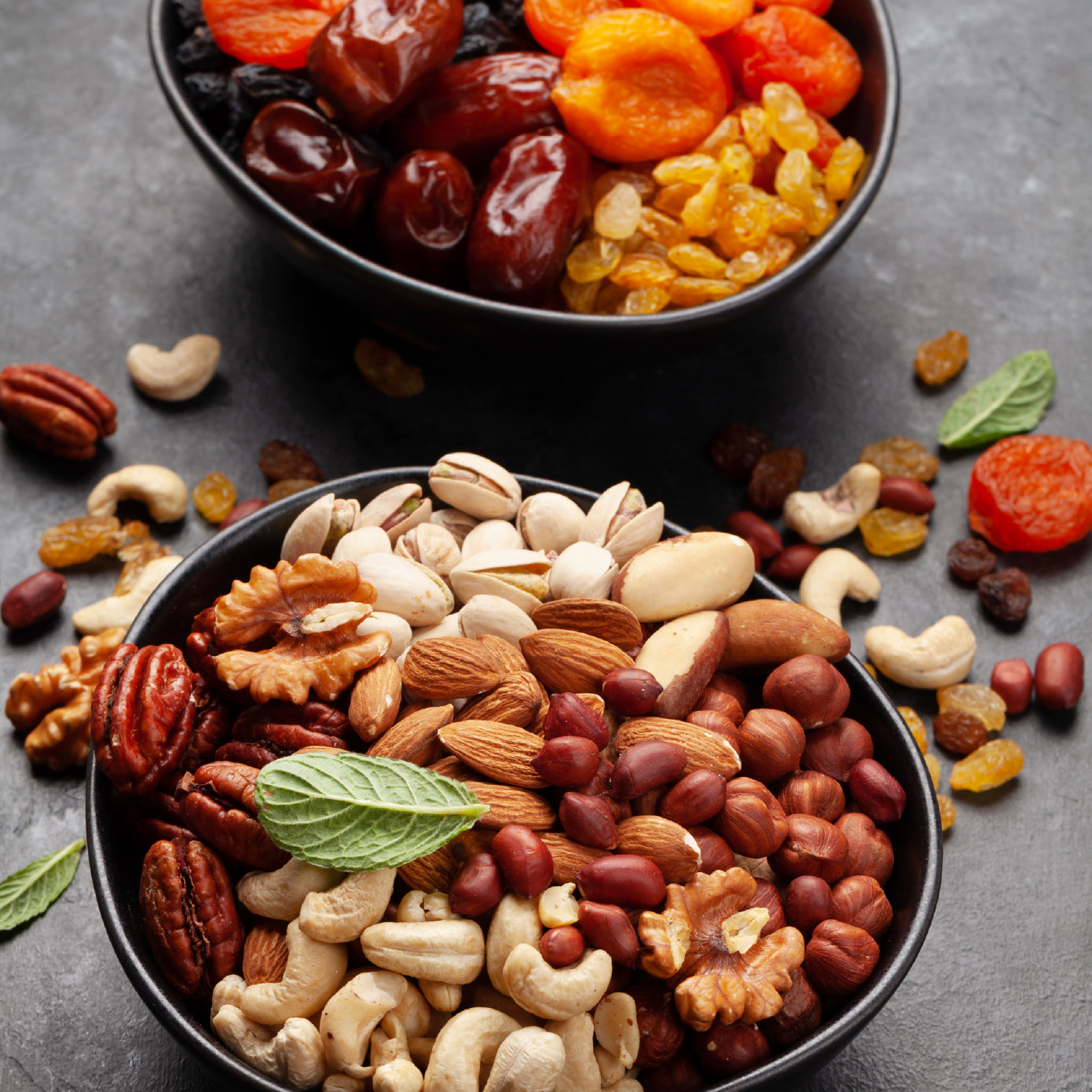 Nutritious Delights: Dry Fruits, Nuts, and Seeds