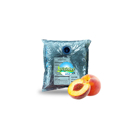 4.4 LBS Peach  Aseptic Fruit Puree